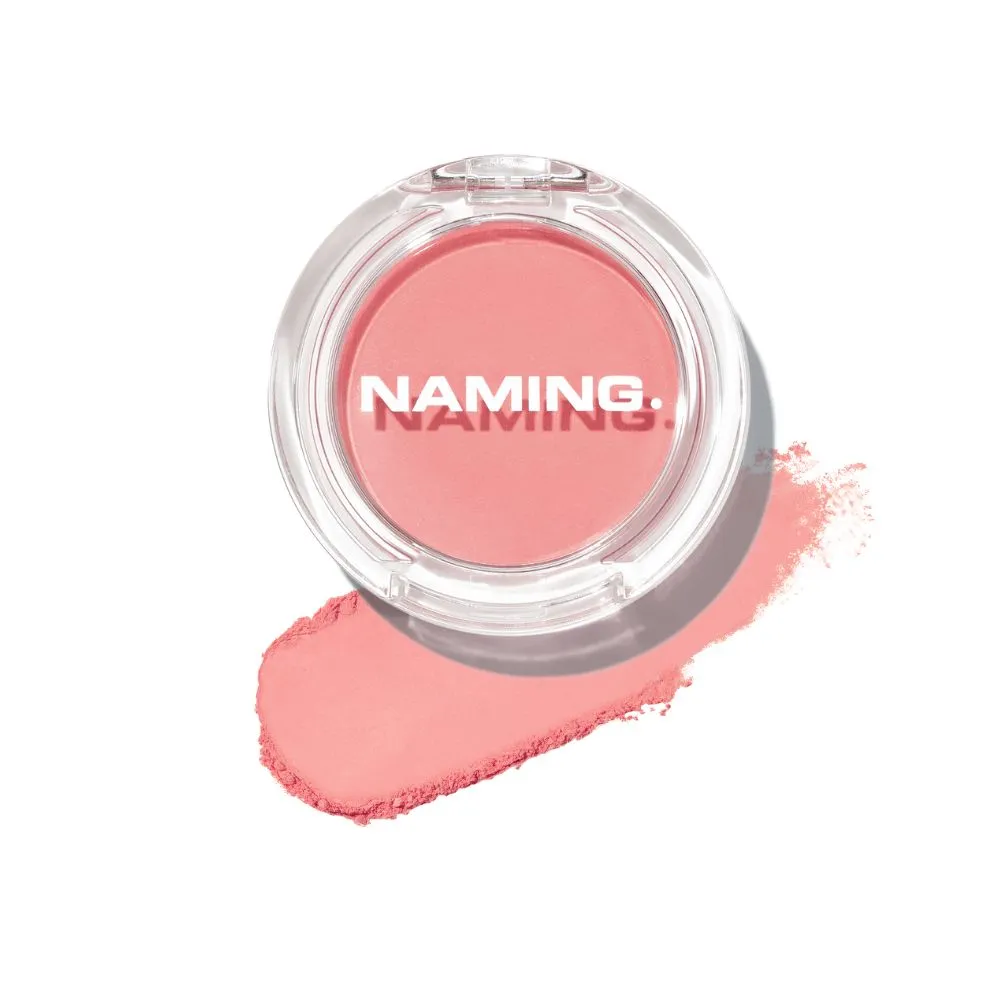 NAMING. フラッフィーパウダーブラッシュ 商品パッケージ