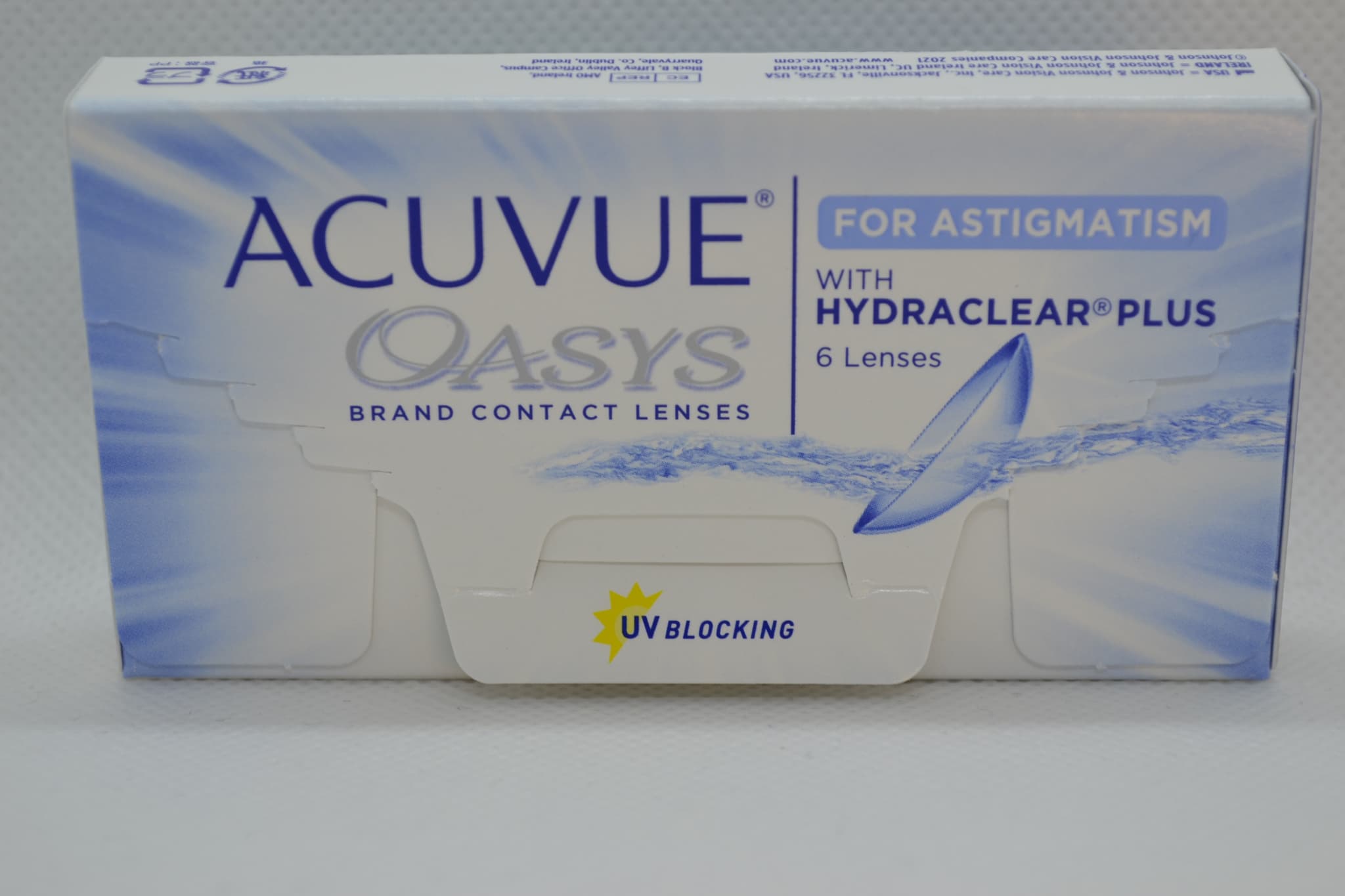 アキュビューオアシス 乱視用 (近視)の開封後の収納