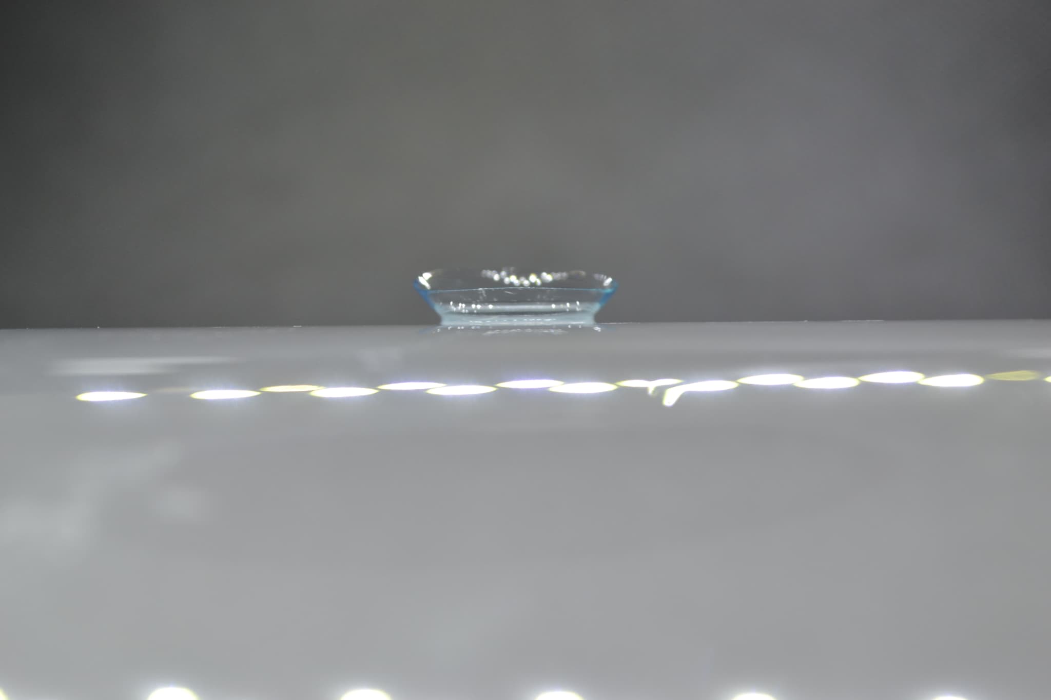 マイデイ トーリックのレンズ（裏返し）