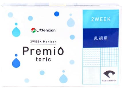 2WEEKメニコン プレミオ トーリック 商品パッケージ