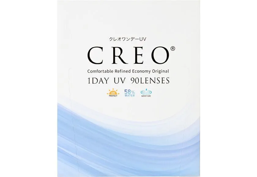 クレオ ワンデー UV モイスト 90枚入り