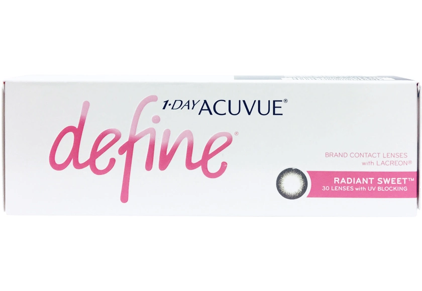 ワンデーアキュビューディファインモイスト ラディアントスウィート (近視)