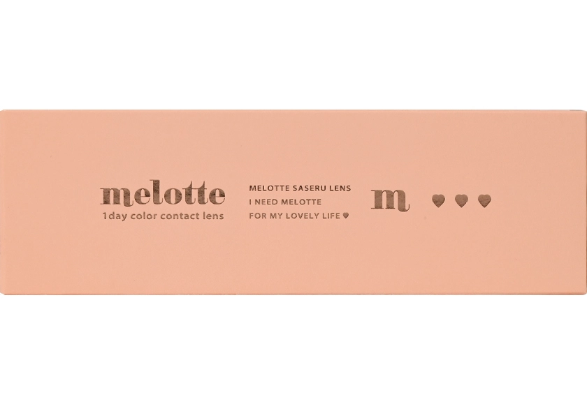 メロット ワンデー ビーブロンド 10枚入り