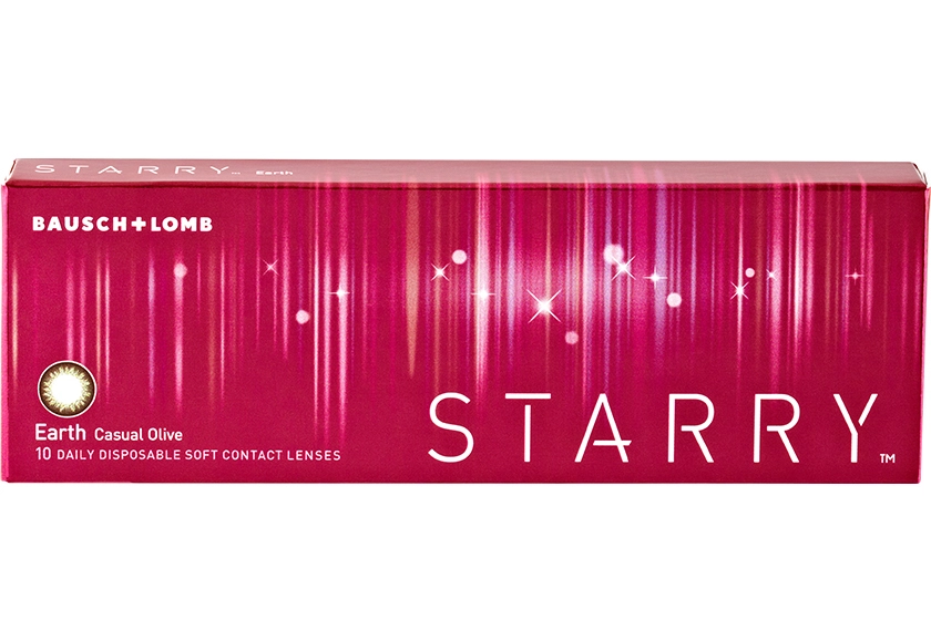 スターリーアース カジュアルオリーブ 10枚入り