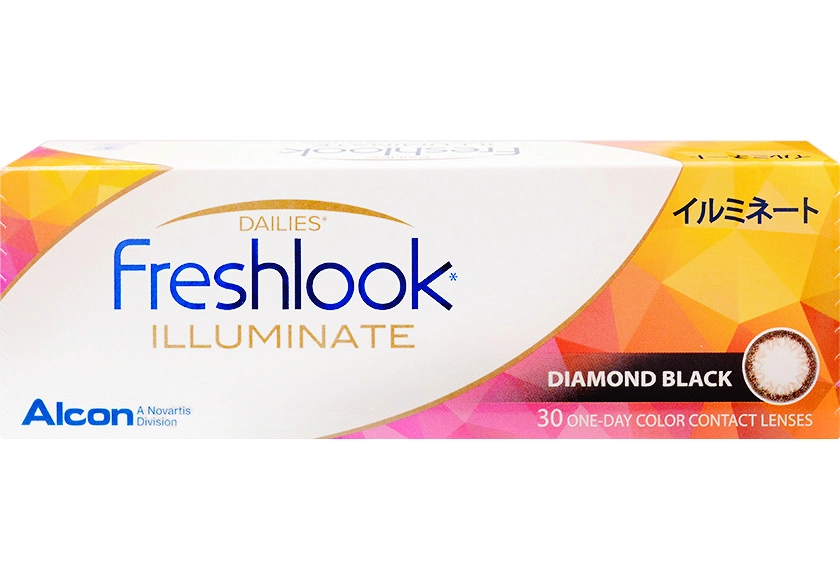 フレッシュルックデイリーズ イルミネート ダイヤモンドブラック