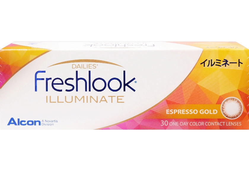 フレッシュルックデイリーズ イルミネート エスプレッソゴールド