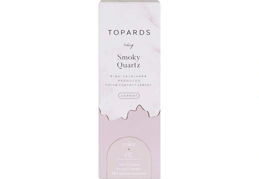 トパーズ ワンデー スモーキークォーツ 10枚入り