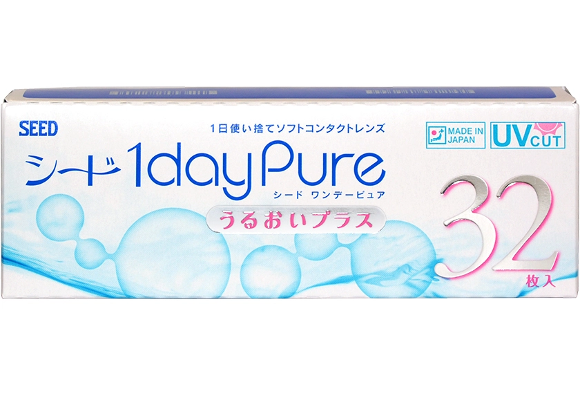 ワンデーピュアうるおいプラス[32枚入り] (近視)