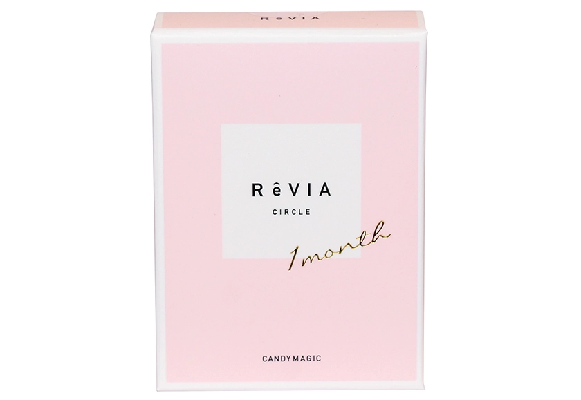 レヴィアワンマンス カラー サークル ブラウン 度なし 2枚入り