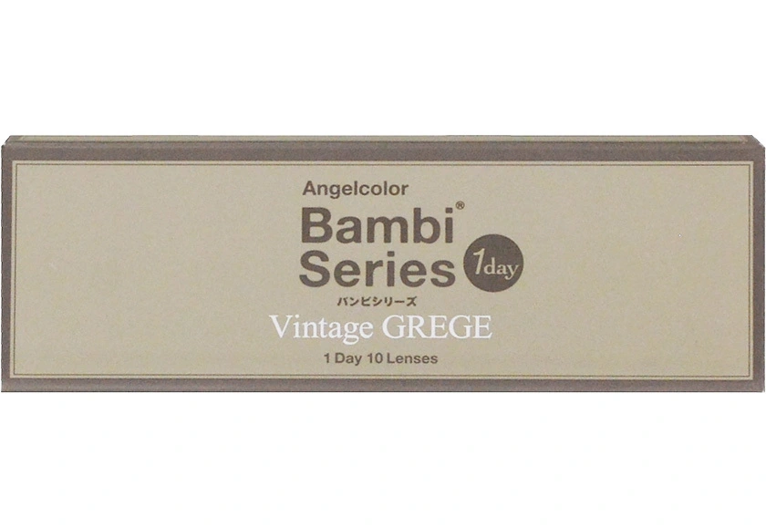 エンジェルカラー バンビシリーズ ヴィンテージワンデー ヴィンテージグレージュ 10枚入り