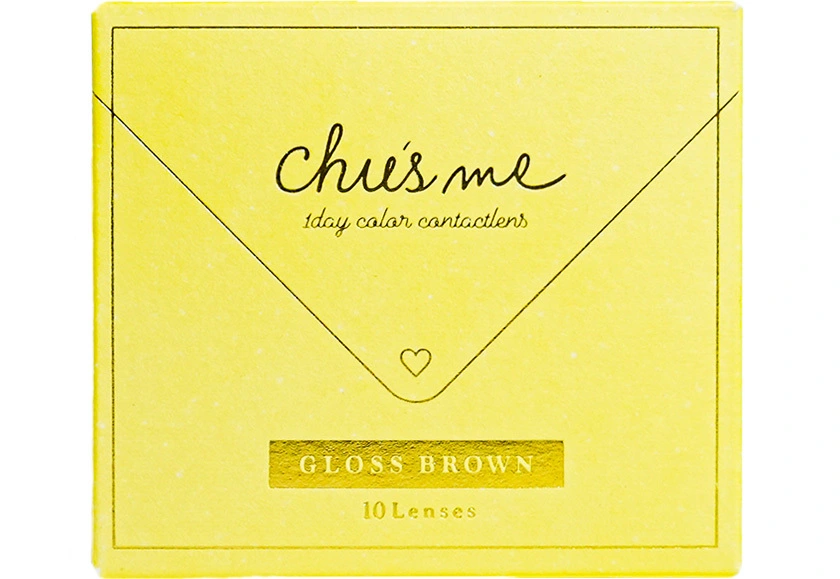 チューズミー UVM グロスブラウン 10枚入り