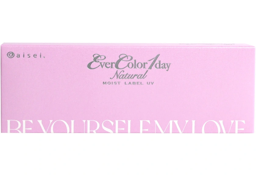エバーカラー ワンデー ナチュラル モイストレーベル UV ティアーミューズ 20枚入り