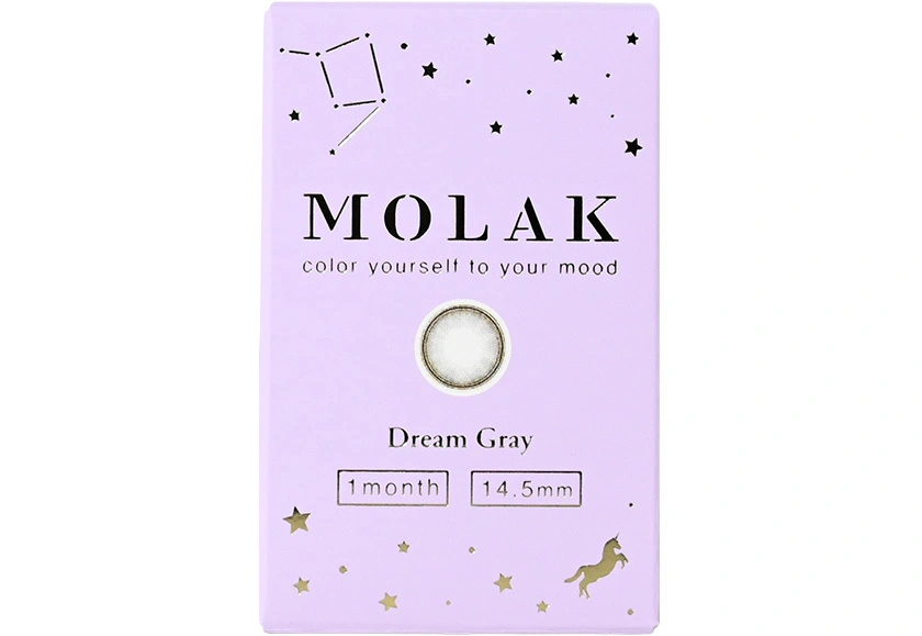 モラクマンスリー ドリームグレー 2枚入り