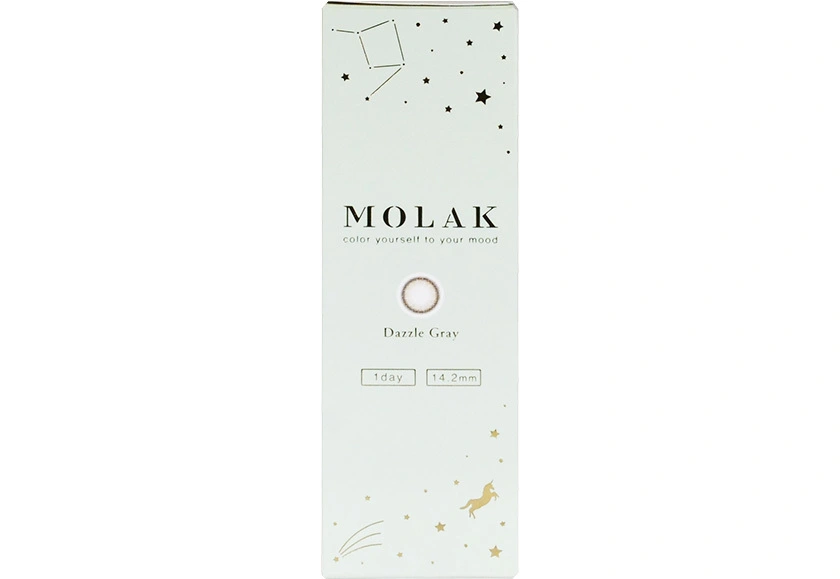 モラク ワンデー ダズルグレー 10枚入り