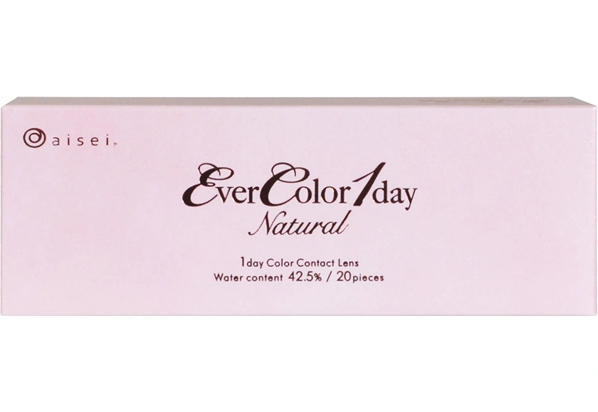 エバーカラーワンデー ナチュラル くぎづけの心 20枚入り