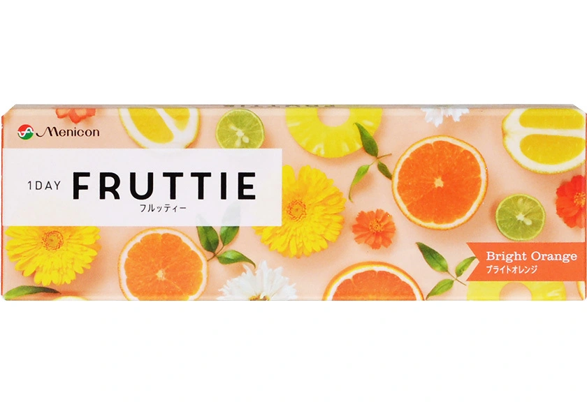 ワンデー フルッティー ブライトオレンジ 10枚入り