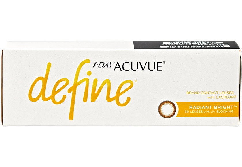 ワンデーアキュビューディファインモイスト ラディアントブライト (近視)