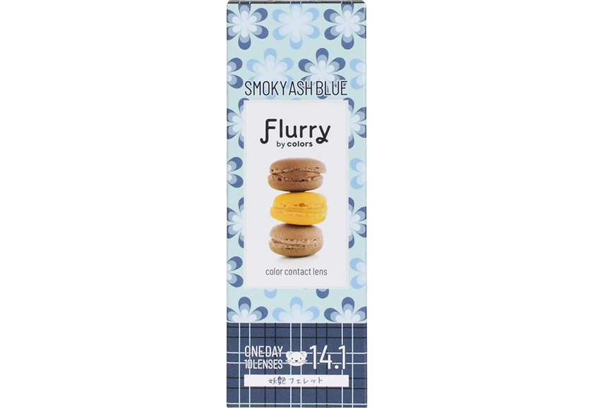 フルーリー 妖艶フェレット（スモーキーアッシュブルー） 10枚入り