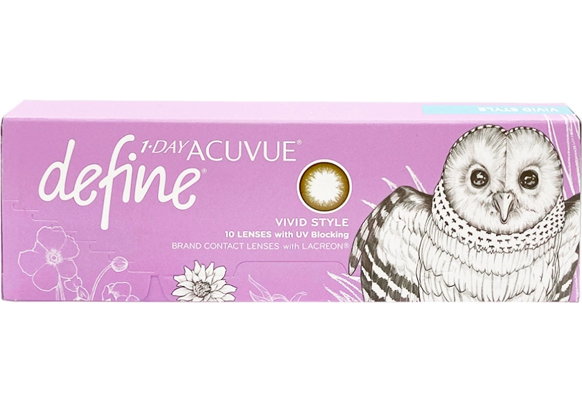ワンデーアキュビューディファインモイスト ヴィヴィッドスタイル 10枚入り 期間限定パッケージ (近視)