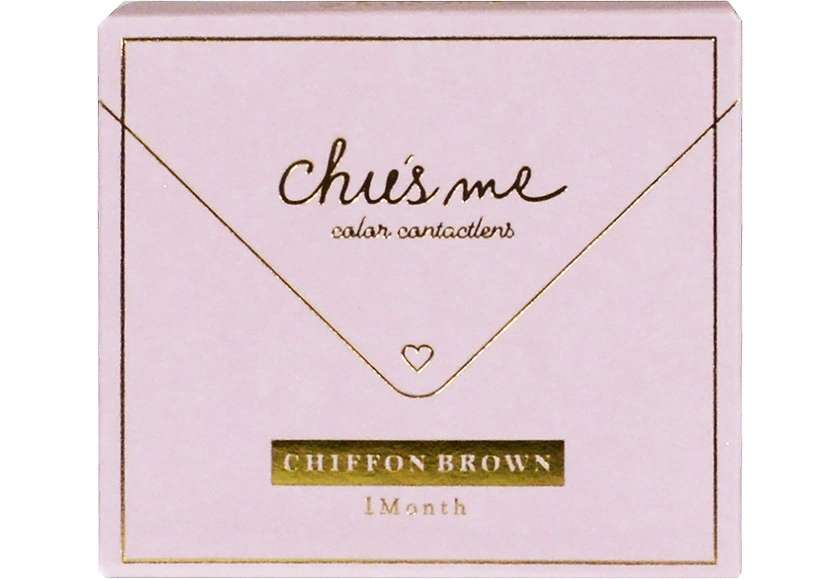 チューズミー1month シフォンブラウン 2枚入り