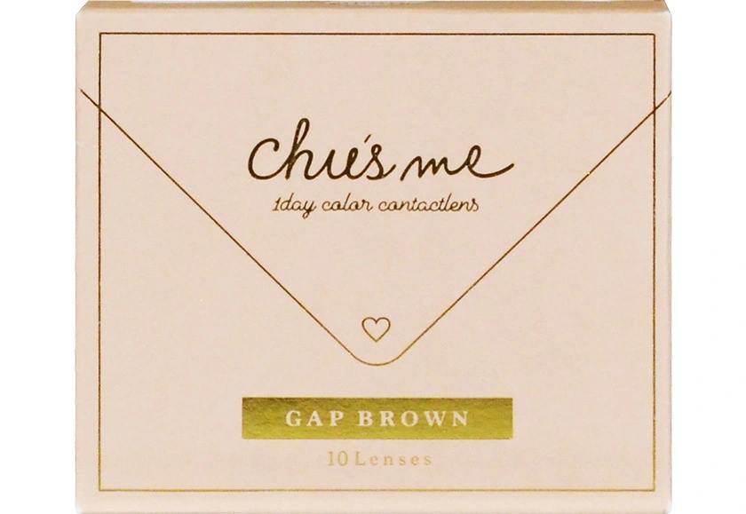 チューズミー UVM ギャップブラウン 10枚入り