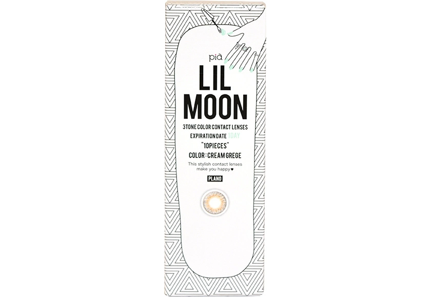 リルムーンワンデー クリームグレージュ 10枚入り