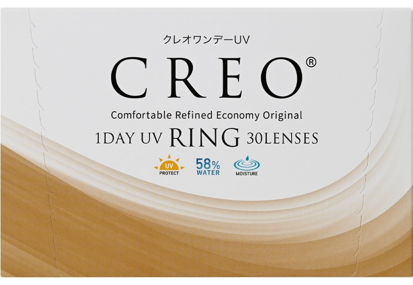 クレオ ワンデー UV RING ナチュラルブラウン 30枚入り
