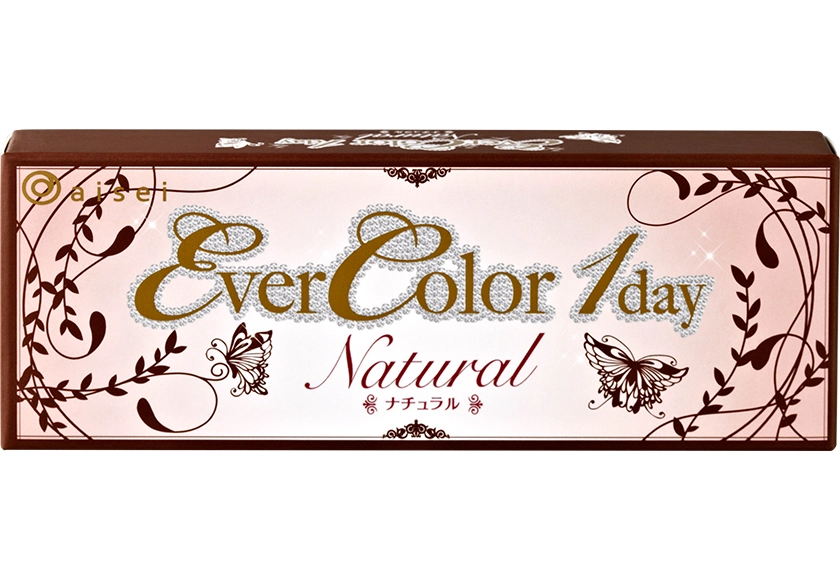 エバーカラーワンデー ナチュラル シャンパンブラウン 20枚入り