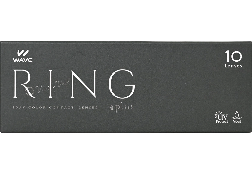 WAVEワンデー UV リング plus ヴィヴィッドベール 10枚入り