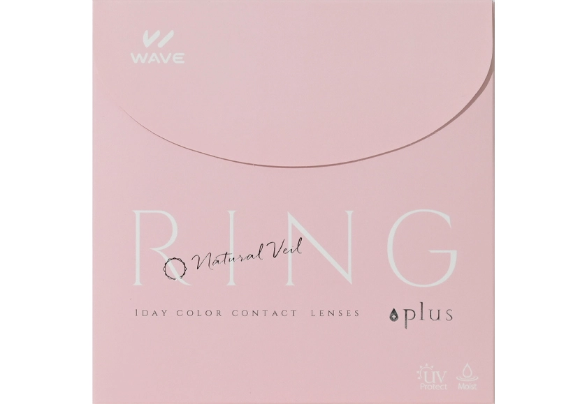 WAVEワンデー UV リング plus ナチュラルベール 30枚入り