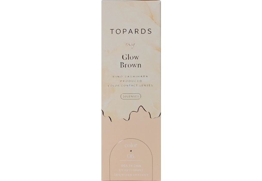 トパーズ ワンデー グローブラウン 10枚入り