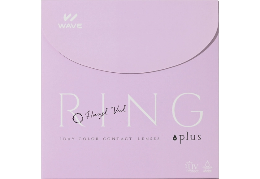 WAVEワンデー UV リング plus ヘーゼルベール 30枚入り