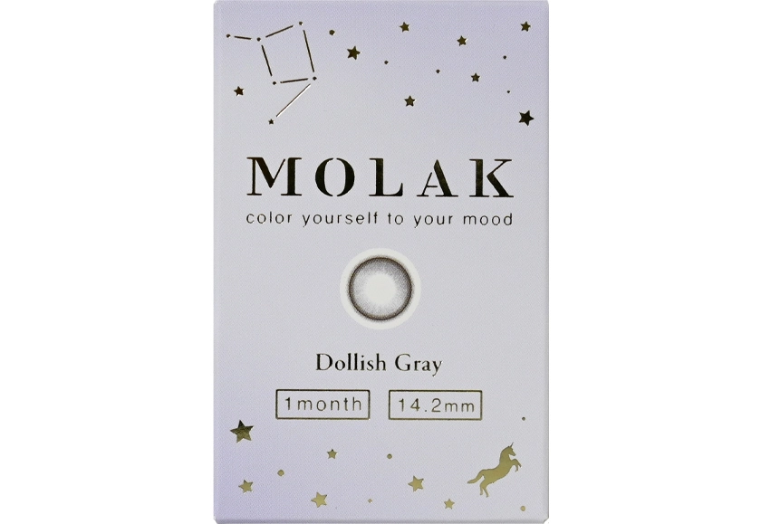 モラクマンスリー ドーリッシュグレー 2枚入り