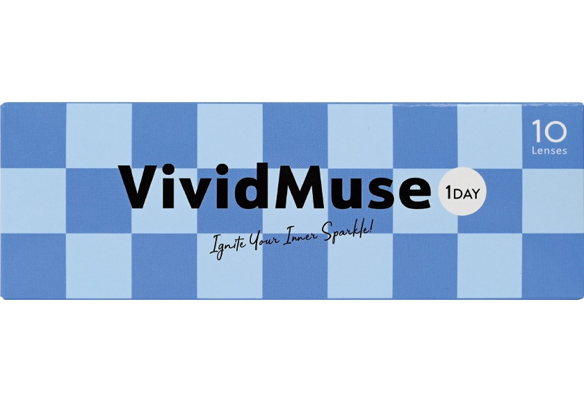 WAVEワンデー ヴィヴィットミューズ サックスブルー 10枚入り