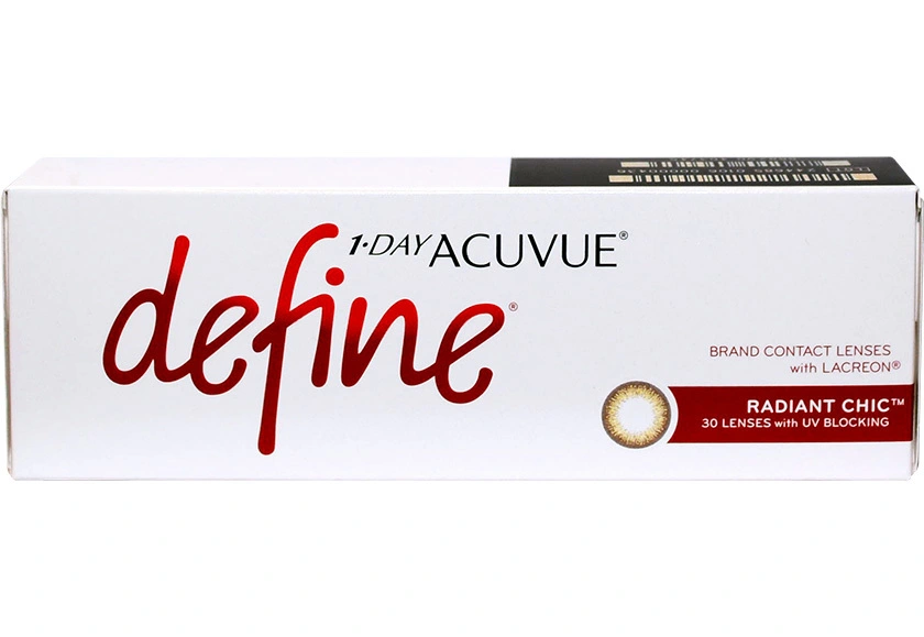 ワンデーアキュビューディファインモイスト ラディアントシック (近視)