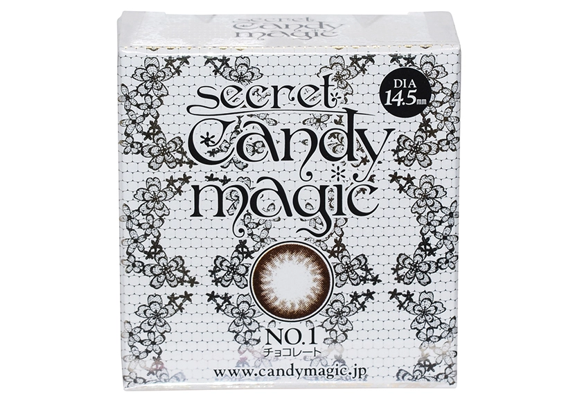 シークレットキャンディーマジック No.1 チョコレート 度なし 2枚入り