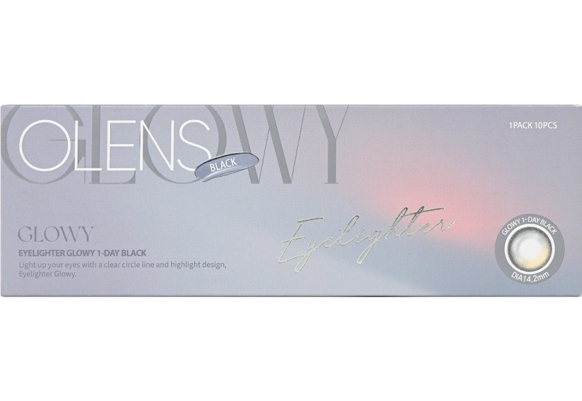 オーレンズ グローイワンデー ブラック 10枚入り