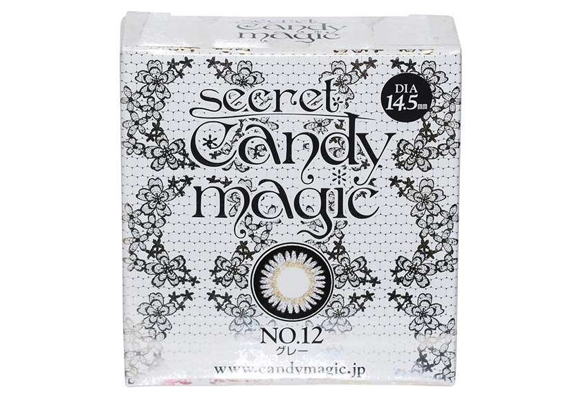 シークレットキャンディーマジック No.12 グレー 度なし 2枚入り