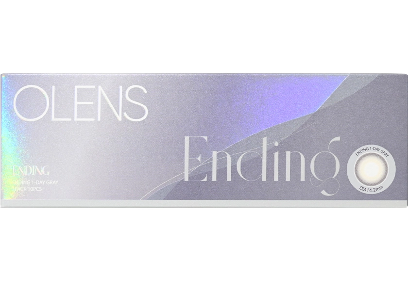 オーレンズ エンディングワンデー グレー 10枚入り