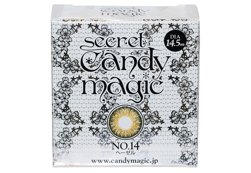 シークレットキャンディーマジック No.14 ヘーゼル 度なし 2枚入り