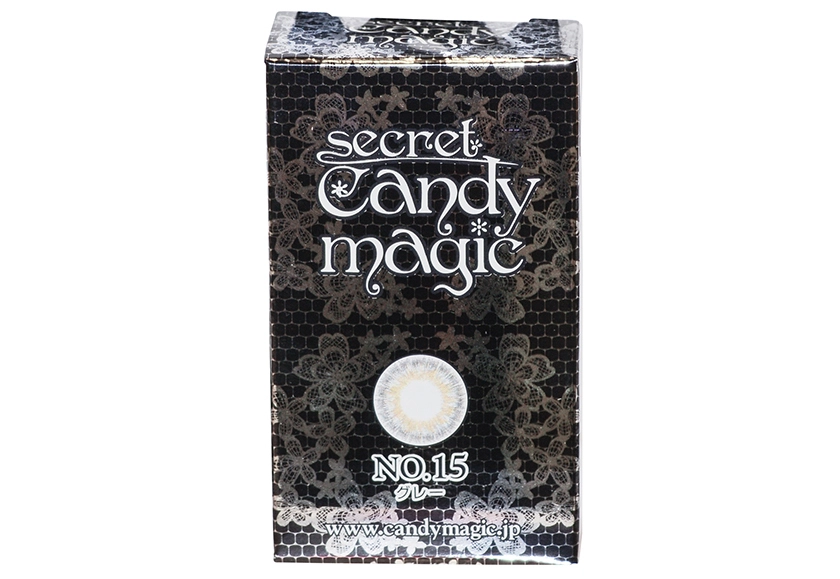 シークレットキャンディーマジック No.15 グレー 度あり 1枚入り