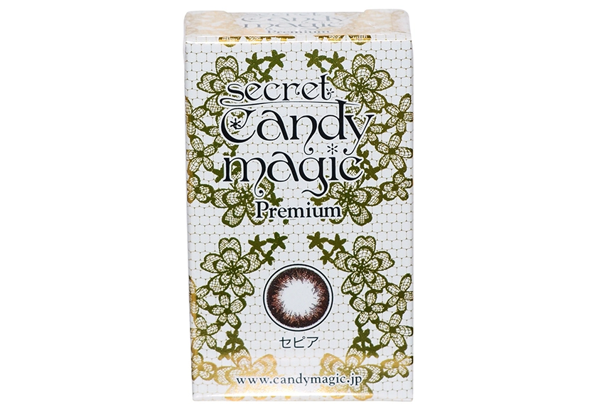 シークレットキャンディーマジック プレミアセピア 度あり 1枚入り