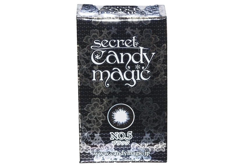 シークレットキャンディーマジック No.5 ブラック 度あり 1枚入り