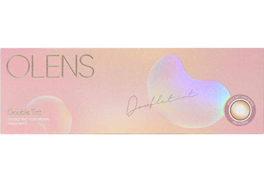 オーレンズ ダブルティントワンデー ブラウン 10枚入り