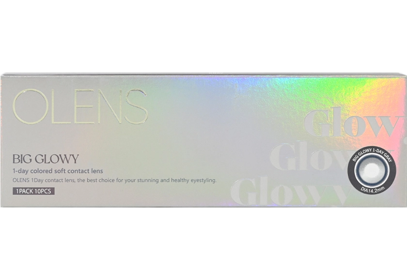 オーレンズ ビッググローイワンデー グレー 10枚入り