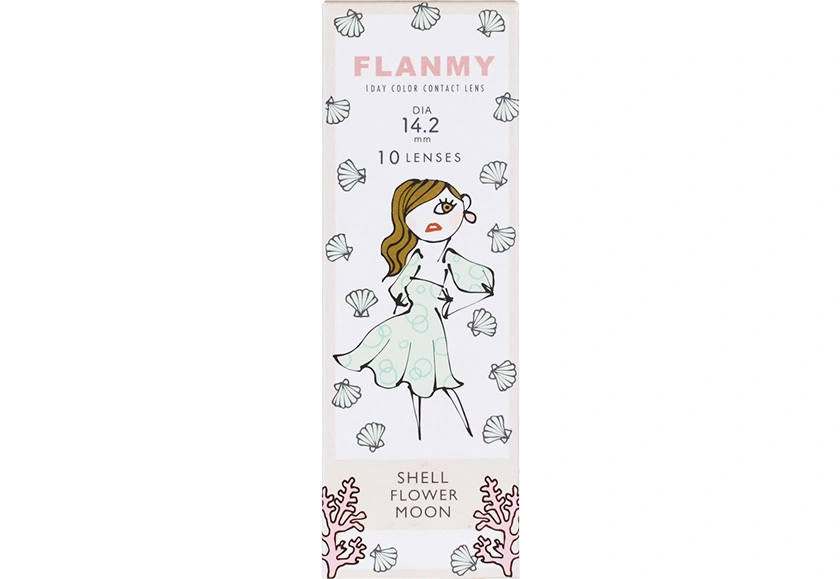 フランミーワンデー シェルフラワームーン 10枚入り