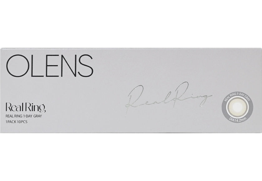 オーレンズ リアルリングワンデー グレー 10枚入り