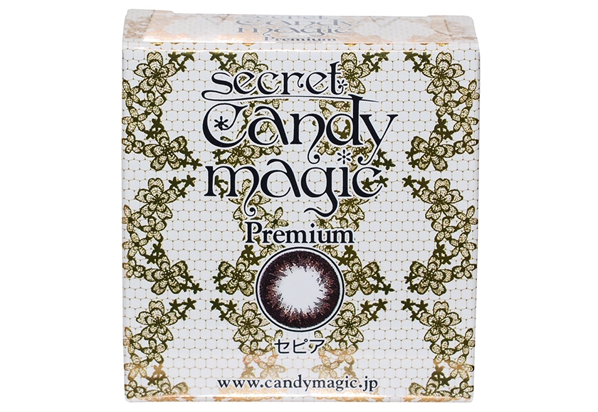 シークレットキャンディーマジック プレミアセピア 度なし 2枚入り