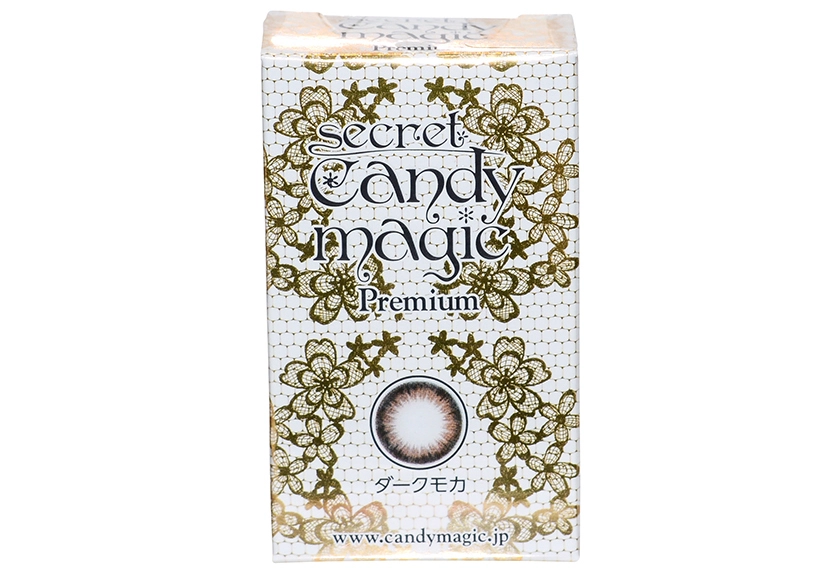シークレットキャンディーマジック プレミアダークモカ 度あり 1枚入り