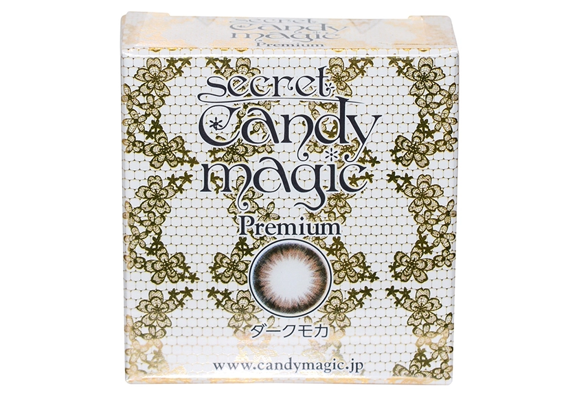 シークレットキャンディーマジック プレミアダークモカ 度なし 2枚入り